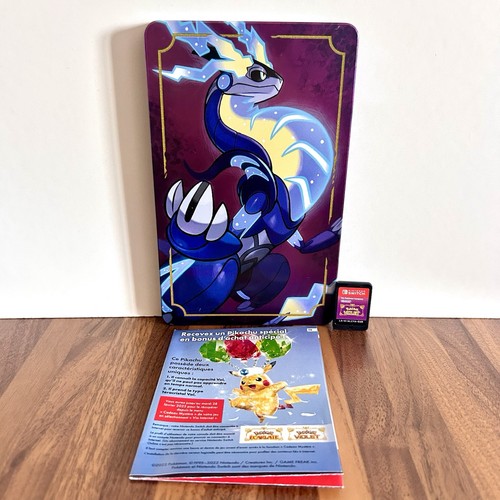 Steelbook pokémon violetto - pokémon,