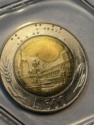 500 lire fdc - lire, serie