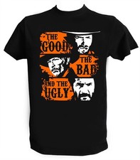 T shirt il Buono il Brutto e il Cattivo Uomo Bambino Maglietta Film Cult