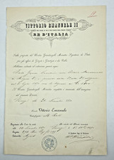 MATTEO RAELI Firma autografa