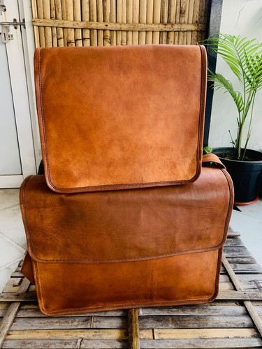 Nuova borsa uomo vintage pelle