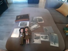 Lotto 2 Bamboline Militari Piu Cartoline E Foto Militari WW1 WW2