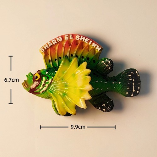 Calamita frigo resina pesce