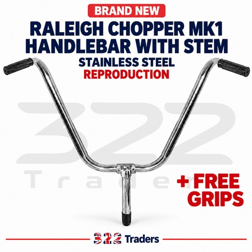 Manubrio con stelo per raleigh - manubrio,
