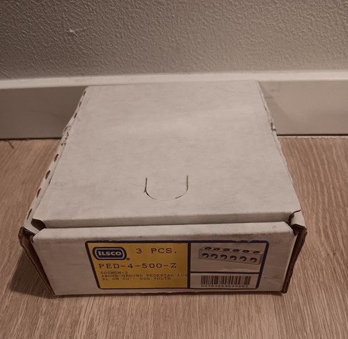 Ilsco ped 500 alette per - ped-4-500-z,