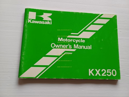 Kawasaki 250 cross 1988 89 - kawasaki,