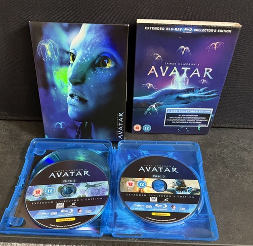 Avatar extended blu ray disc - avatar, 3-disc
