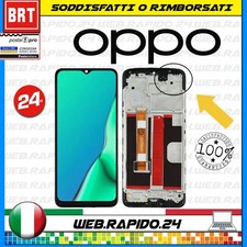 DISPLAY LCD+TOUCH SCREEN+FRAME ORIGINALE OPPO A9 2020 CPH1937 1939 1941 SCHERMO