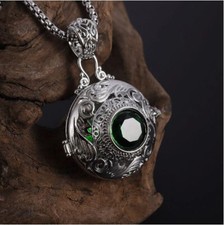 Collana Punk Box Pendant Green