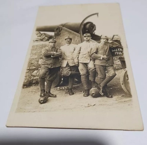 Cartolina militare gruppo - cartolina,