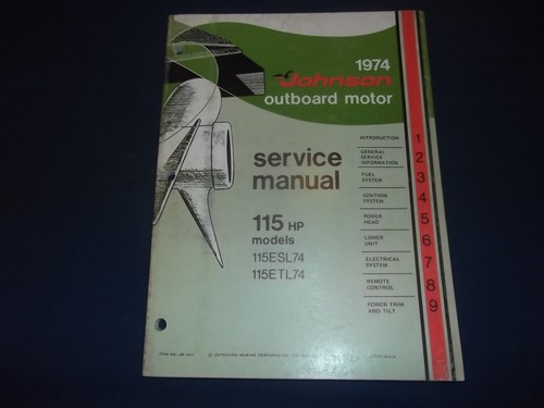 Omc johnson 1974 motore - johnson,
