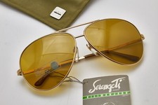 ? vintage occhiali da sole SERENGETI 5129M fotocromatiche pilot oro 80s?Unisex