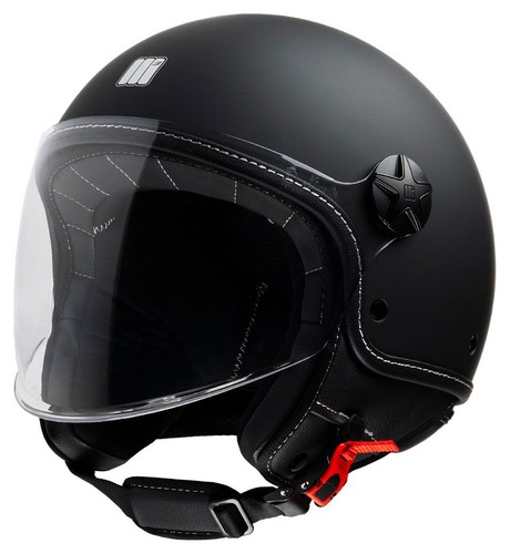 Casco jet motocubo beetle evo - jet,
