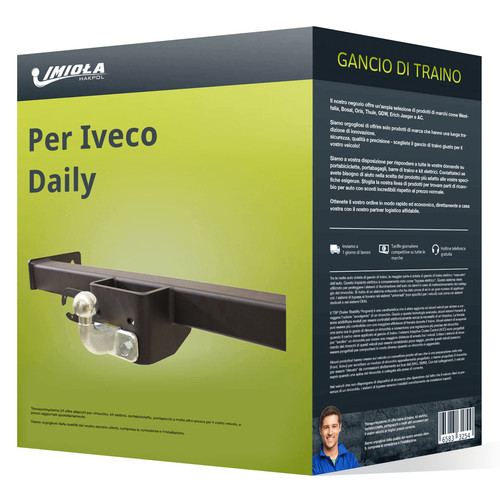 Gancio traino adatto per - , iveco