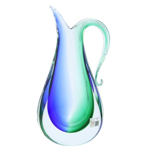 Vaso brocca sommerso vetro - vaso,