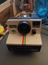 POLAROID 1000 LAND CAMERA FOTOCAMERA ISTANTANEA VINTAGE TASTO VERDE NON TESTATA