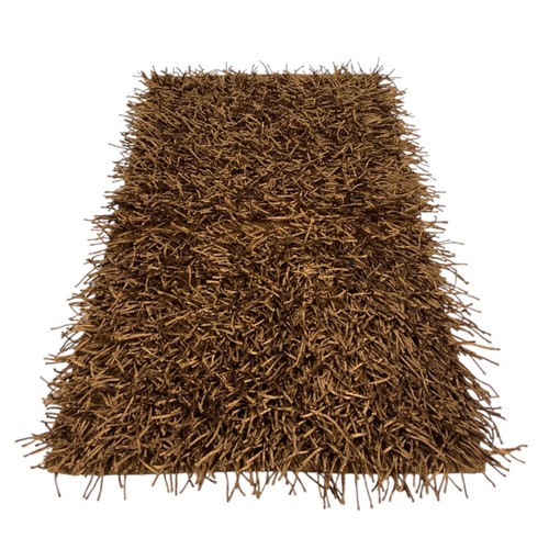 Tappeto shaggy nocciola - tappeto,