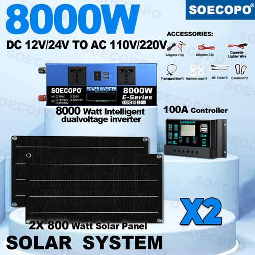 Kit generatore solare 8000w - 8000w, +