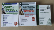 Lotto 3 libri concorsi