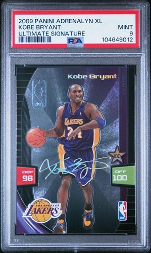 2009 adrenalyn kobe bryant - adrenalyn,