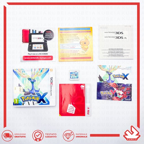 Pokemon nintendo 3ds - x,