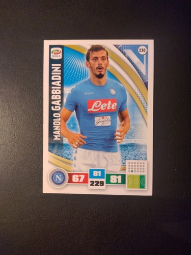 Manolo gabbiadini panini - gabbiadini,