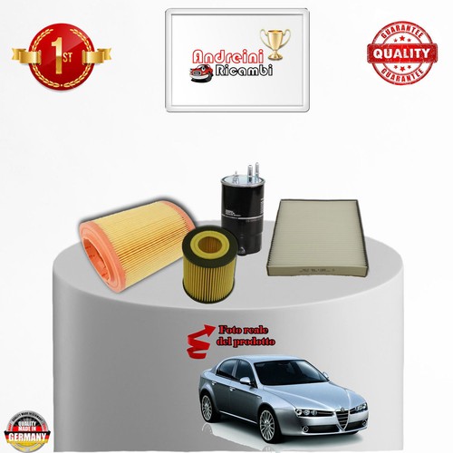 Kit tagliando filtri alfa - kit,