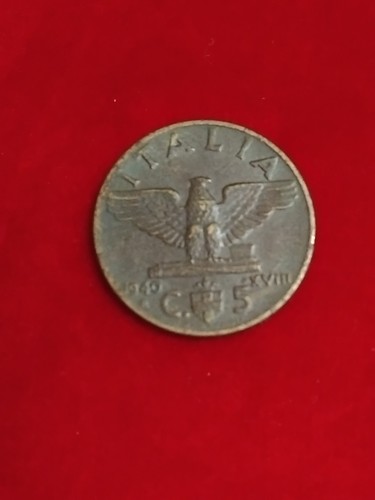 Centesimi 1940 xviii - 5,