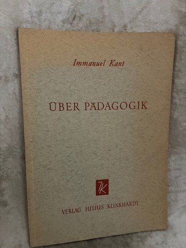 über pädagogik mit - mit, kants