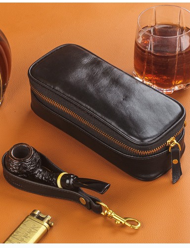 Portable cowhide tobacco - portable,