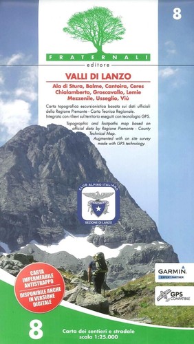 Libro carta 8 valli - libro,