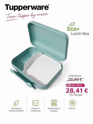 Tupperware eco lunch box - tupperware,