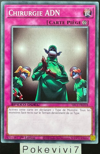 Carte chirurgie adn - carte, yu-gi-oh!