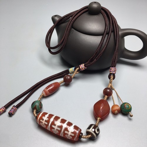 Rare tibetan old agate - tibetan,