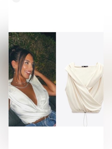 Zara drappeggiato smanicato - zara,