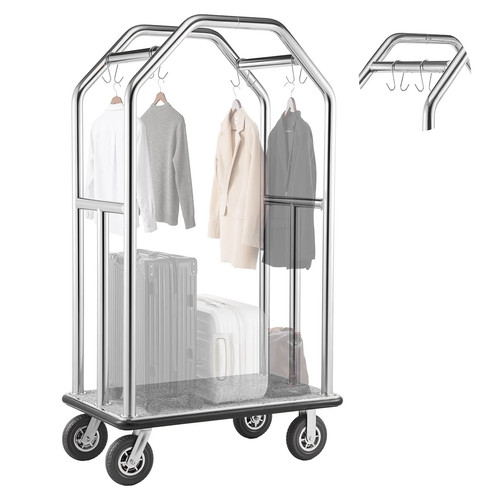Carrello portabagagli hotel - carrello,