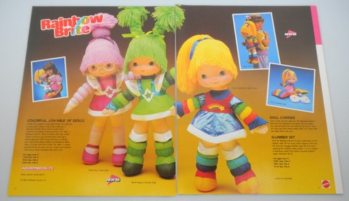 Bambola rainbow brite 1985 - bambola,