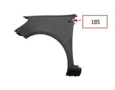 PARAFANGO ANTERIORE SINISTRO RENAULT CLIO CERCHIO 15 2005-2012