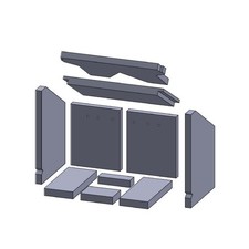 Rivestimento camera di