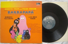 BARBAPAPA' sigla tv cartoon 12" R. VECCHIONI e LE MELE VERDI P 1975  EX+/EX raro