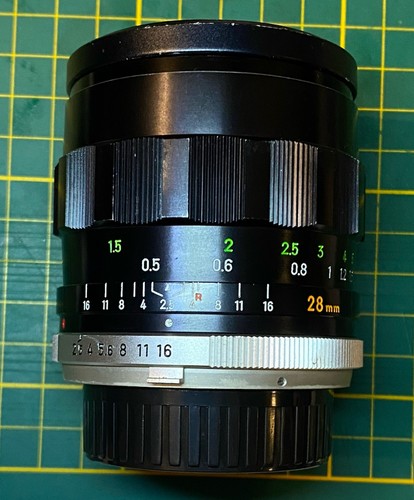 Minolta rokkor 28 mm - w.rokkor,