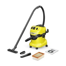 Bidone Aspiratutto Karcher Professionale WD 4 aspira solidi e liquidi multiuso