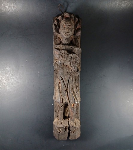 Antica figura policroma