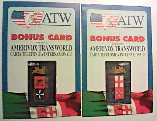 Atw italia bonus card - card, le