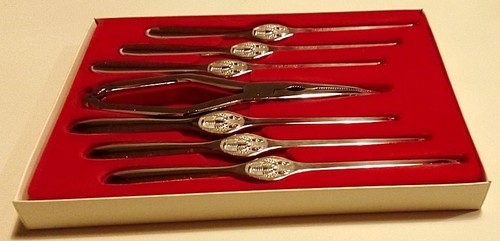 Set per crostacei - crostacei, acciaio
