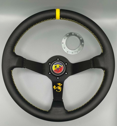 Volante sportivo pelle abarth - sportivo,