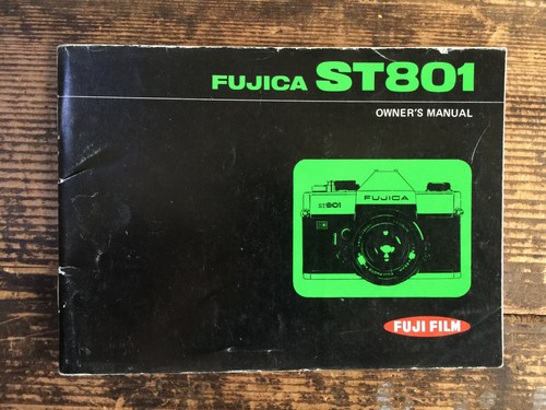 Fujica st801 istruzioni - st801,