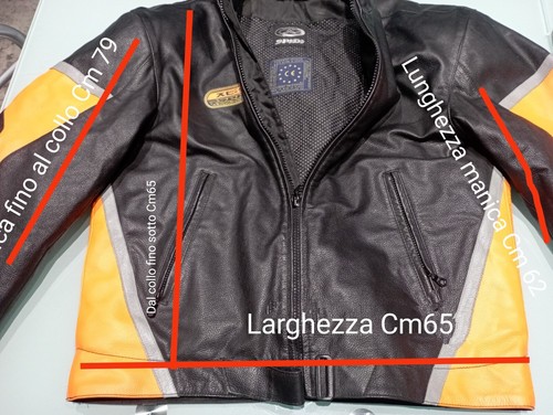 Giubbotto moto spidi nero - da,