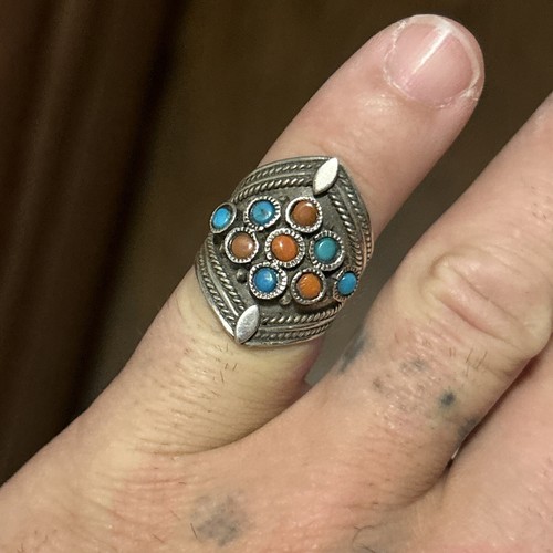 Anello argento sterling nativo - argento,