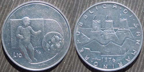 San marino 10 lire - ,